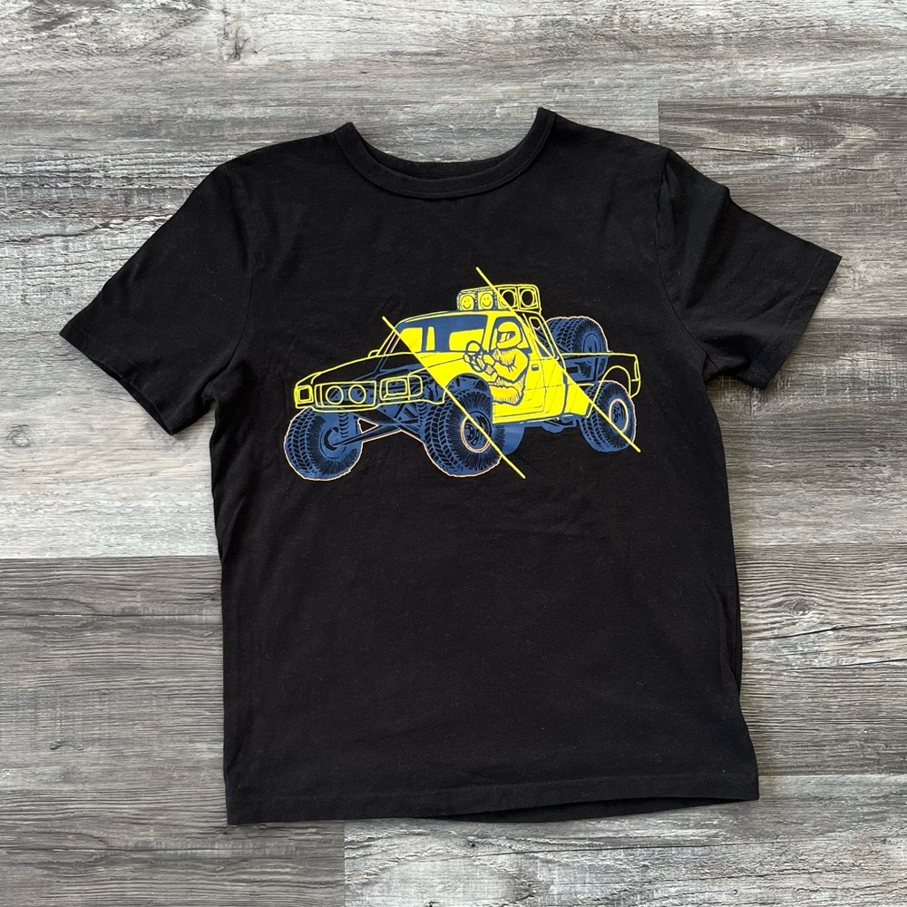 GAP Boys Monster Truck T-shirt. Size Large. Black.
